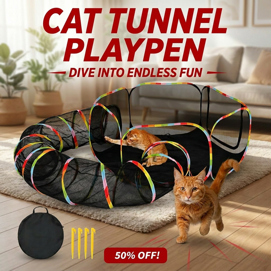 Cat Tunnel Playpen